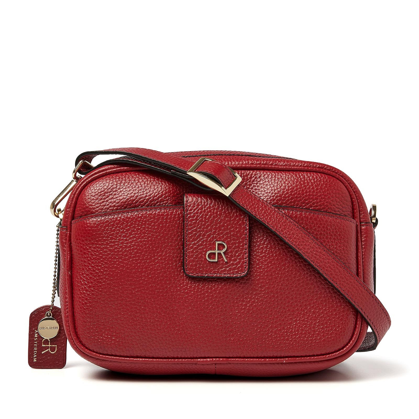 dR Amsterdam Crossbody tas Mint 1103744 voor dames rood