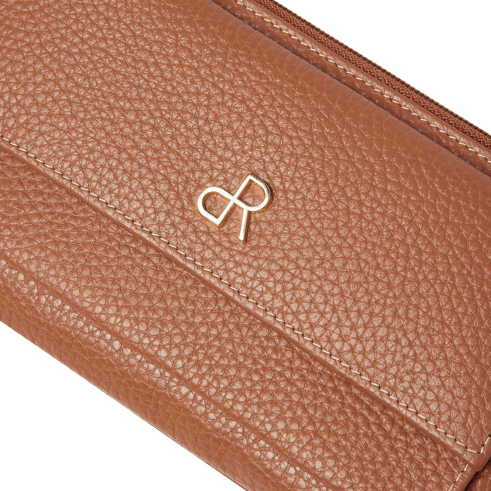 dR Amsterdam clutches dames Mint 1103753 Mocha logo