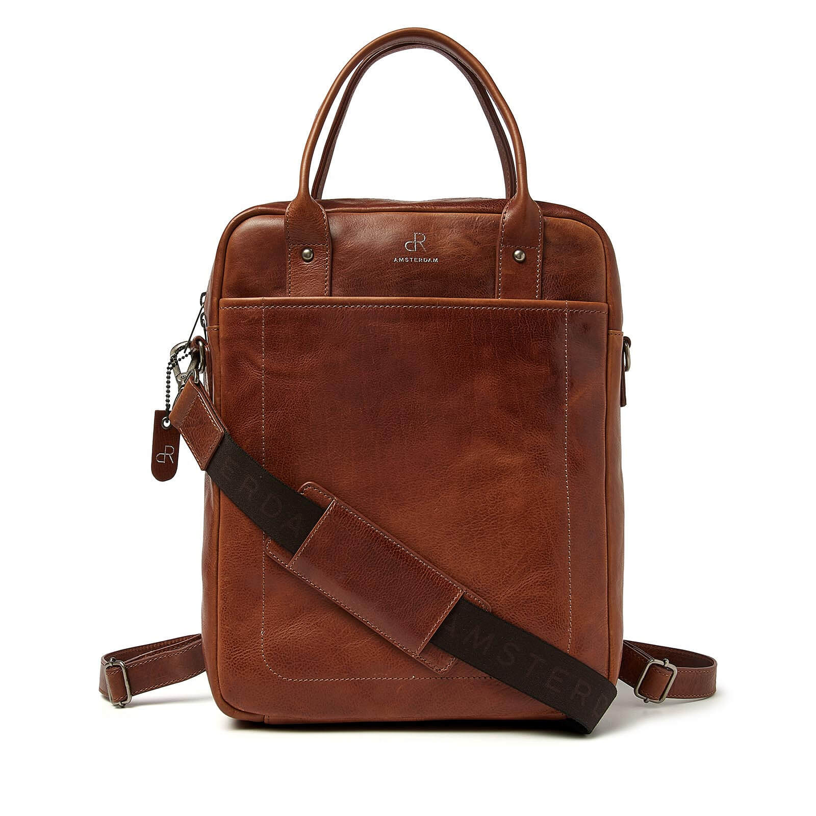 dR Amsterdam rugzak Milan voor unisex 283757 cognac  