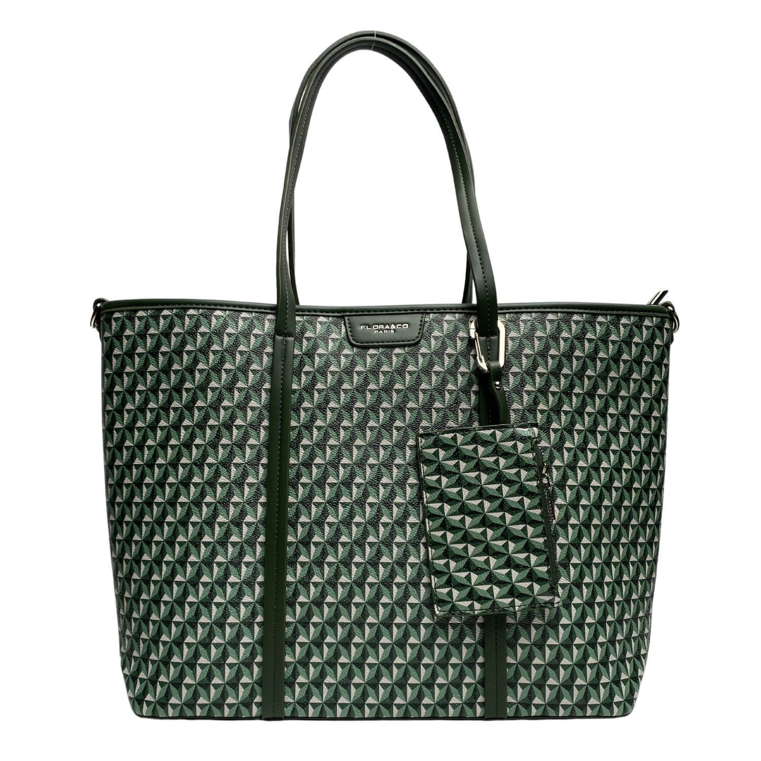 Flora & Co shoppers dames F8544 groen 