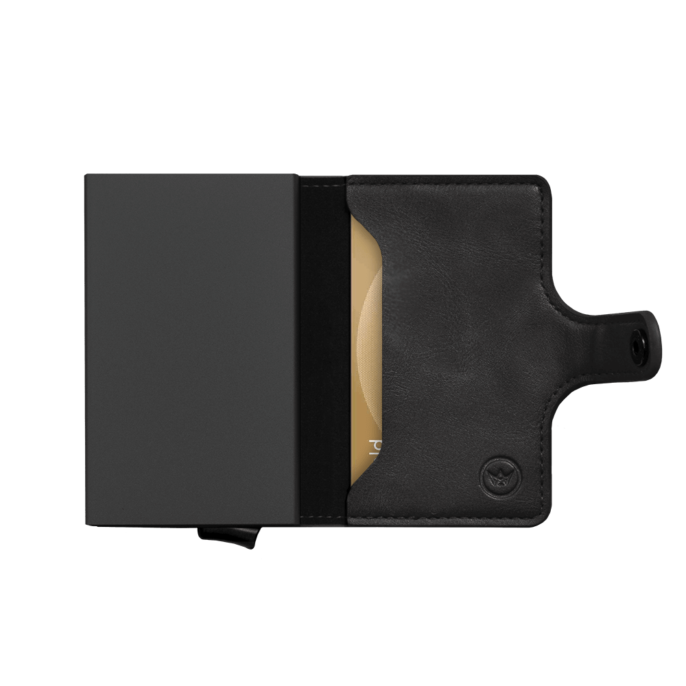 Prowallet pasjeshouder Plus Deluxe zwart 8720387009428 binnenvak