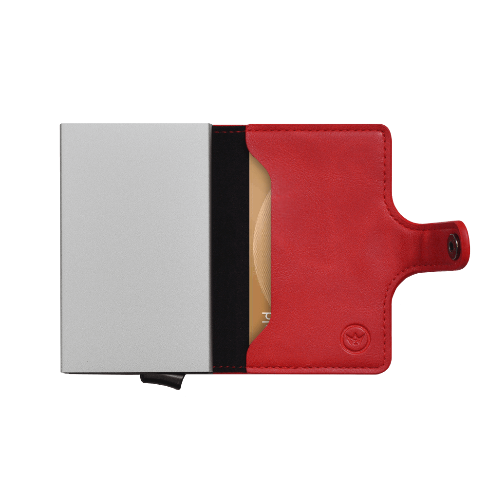 Prowallet pasjeshouder Plus Deluxe rood 8720387009442 binnenvak