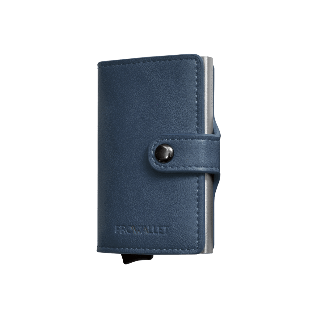 Prowallet pasjeshouder Plus Deluxe blauw 8720387009459 zijkant