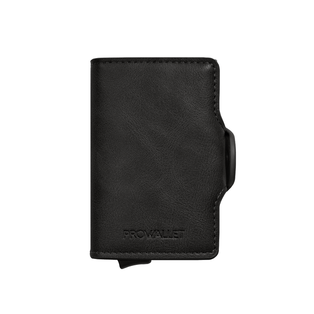 Prowallet pasjeshouder double zwart voor unisex 8720387009503 zwart 