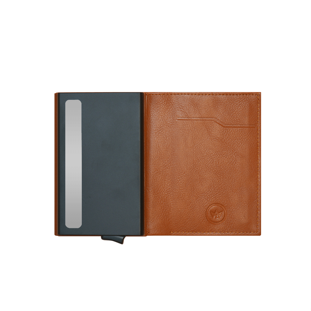 Prowallet pasjeshouder classic bruin voor unisex 8720387009862 binnenvak