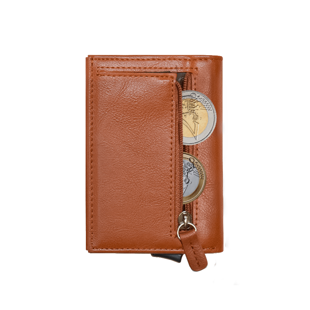 Prowallet pasjeshouder classic bruin voor unisex 8720387009862 muntvak