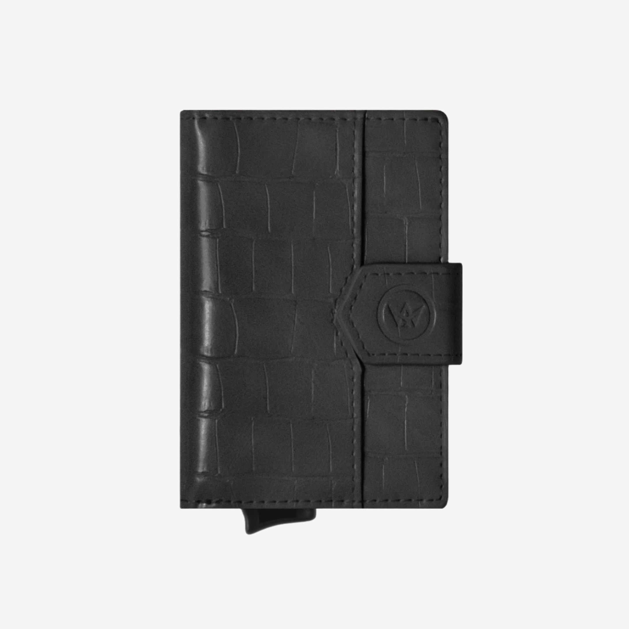 Prowallet pasjeshouders dames Plus Croco zwart 