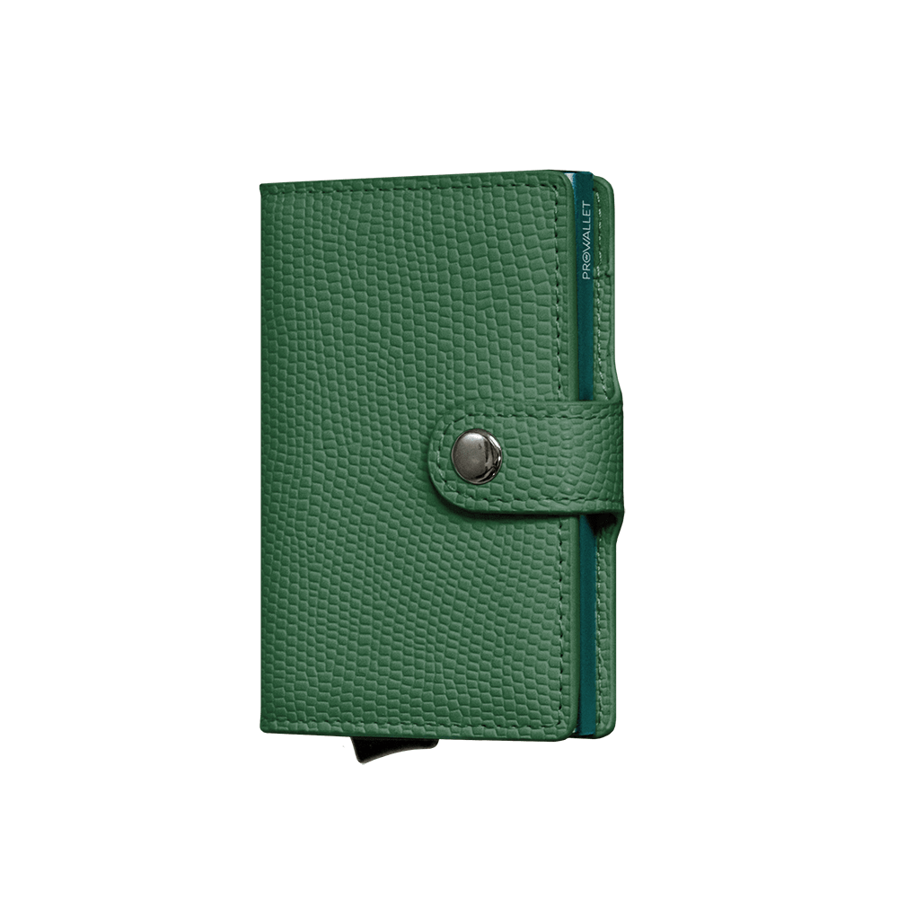 Prowallet pasjeshouder Plus Lizard dark green 8721008856407 zijkant