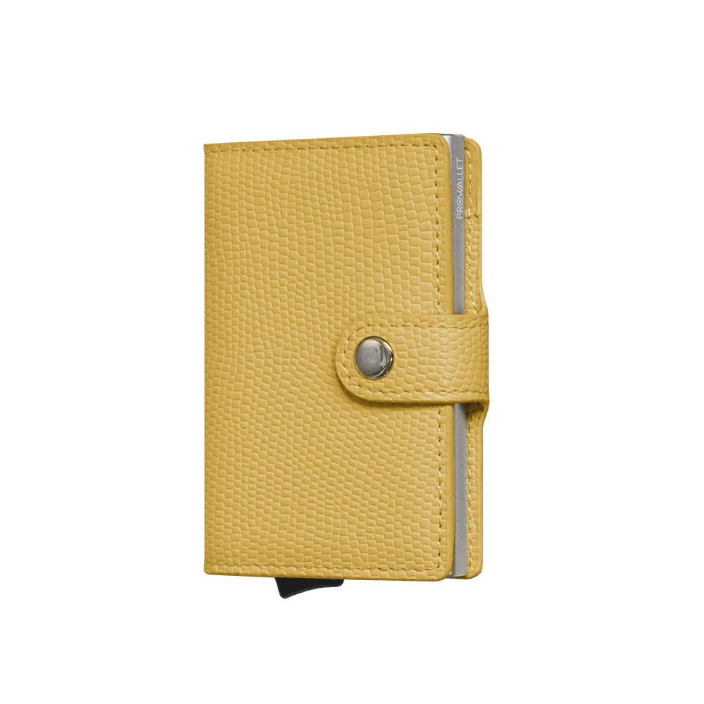 Prowallet pasjeshouder Plus Lizard yellow 8721008856421 zijkant