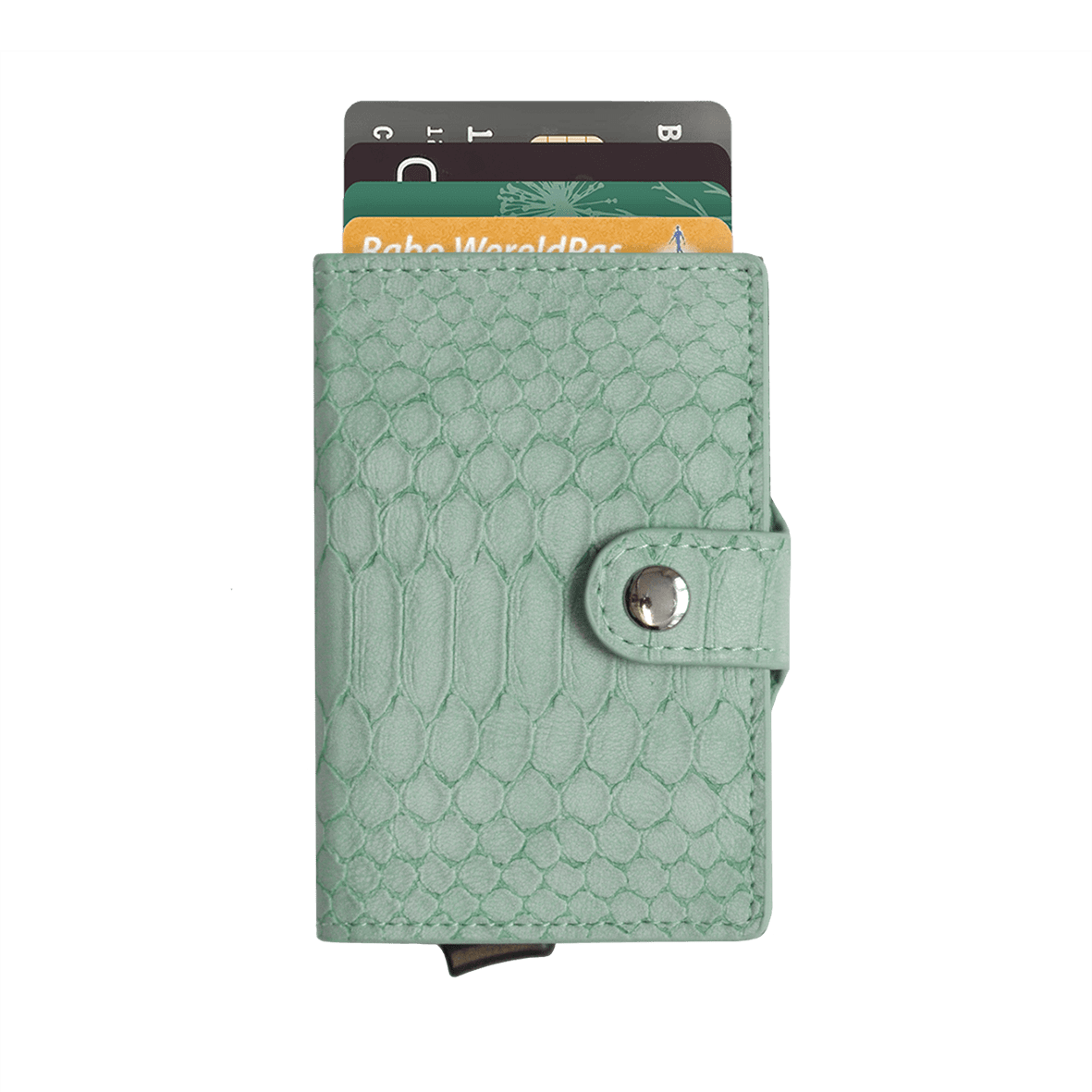 Prowallet pasjeshouder plus snake Mint 8721008856483 pasjes