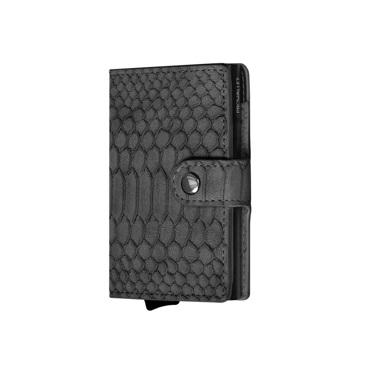 Prowallet pasjeshouder plus snake zwart 8721008856490 zijkant