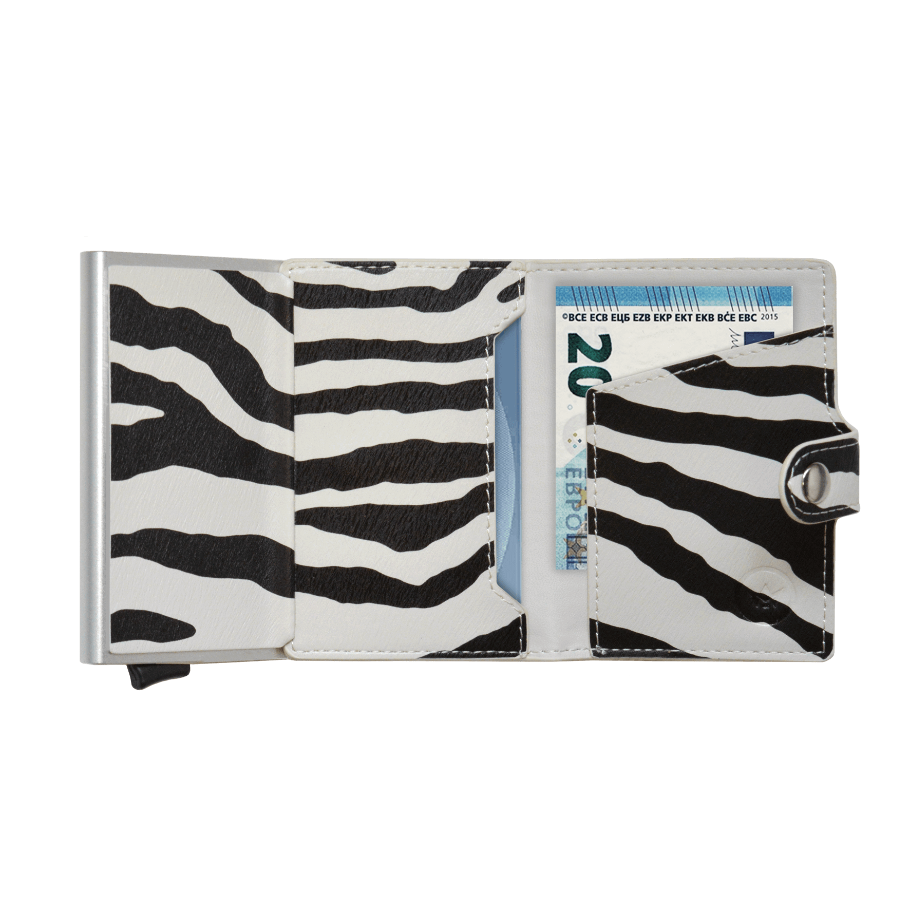 Prowallet pasjeshouder plus zebra voor dames 8721008856520 binnenvakken