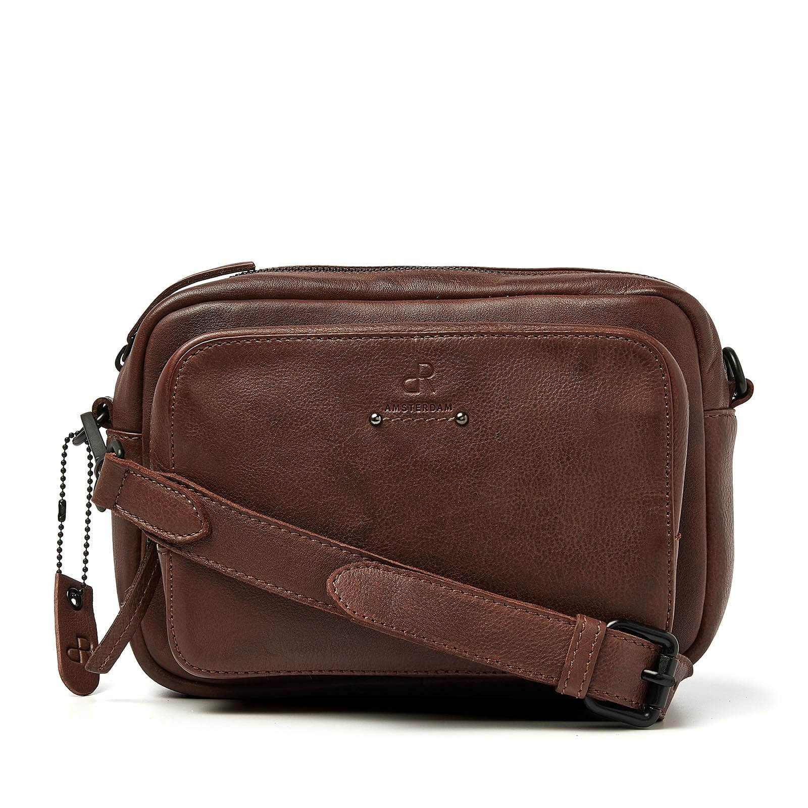 dR Amsterdam Crossbodytas Tampa 933738 donkerbruin