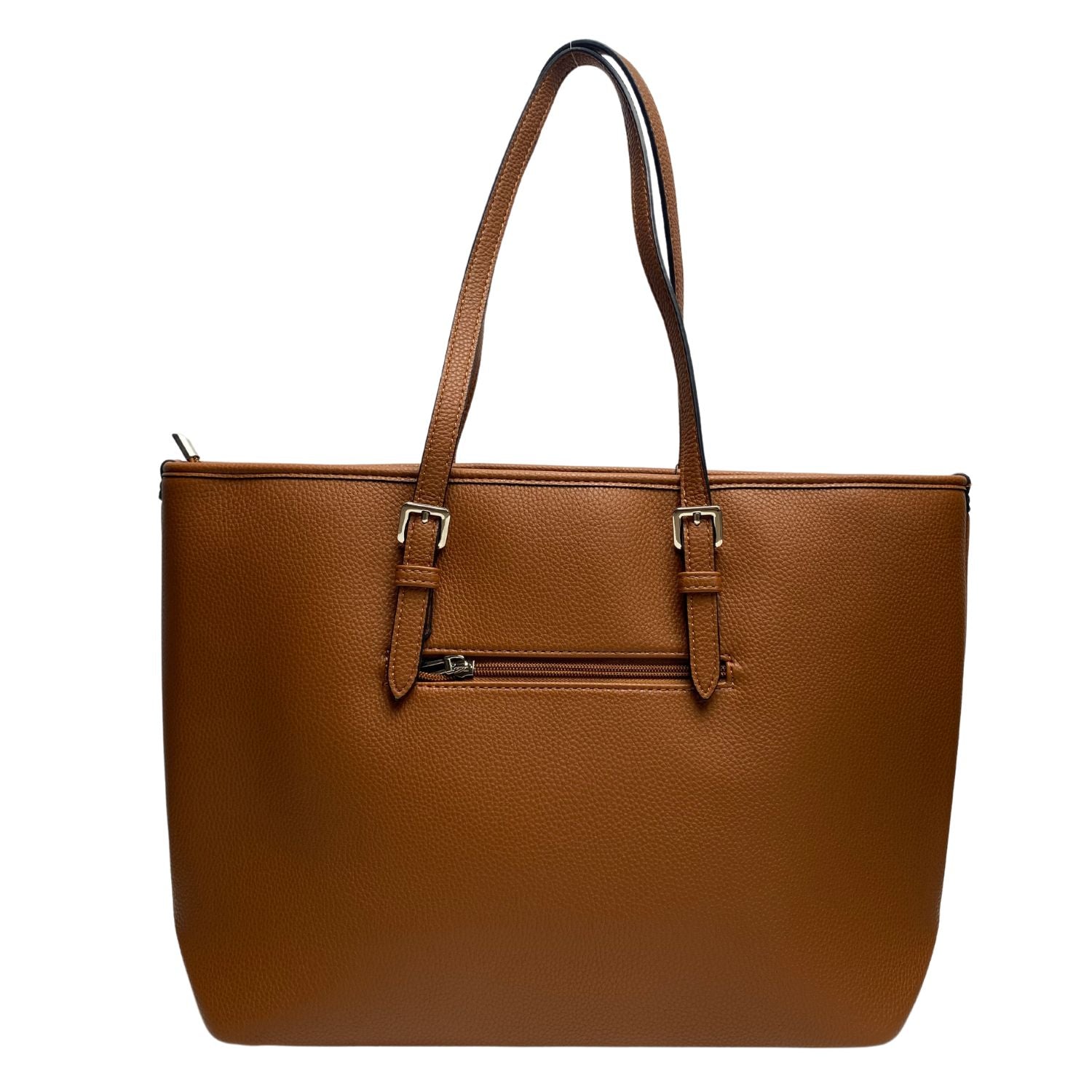 Flora & Co shoppers dames F2508-1 Cognac achterkant