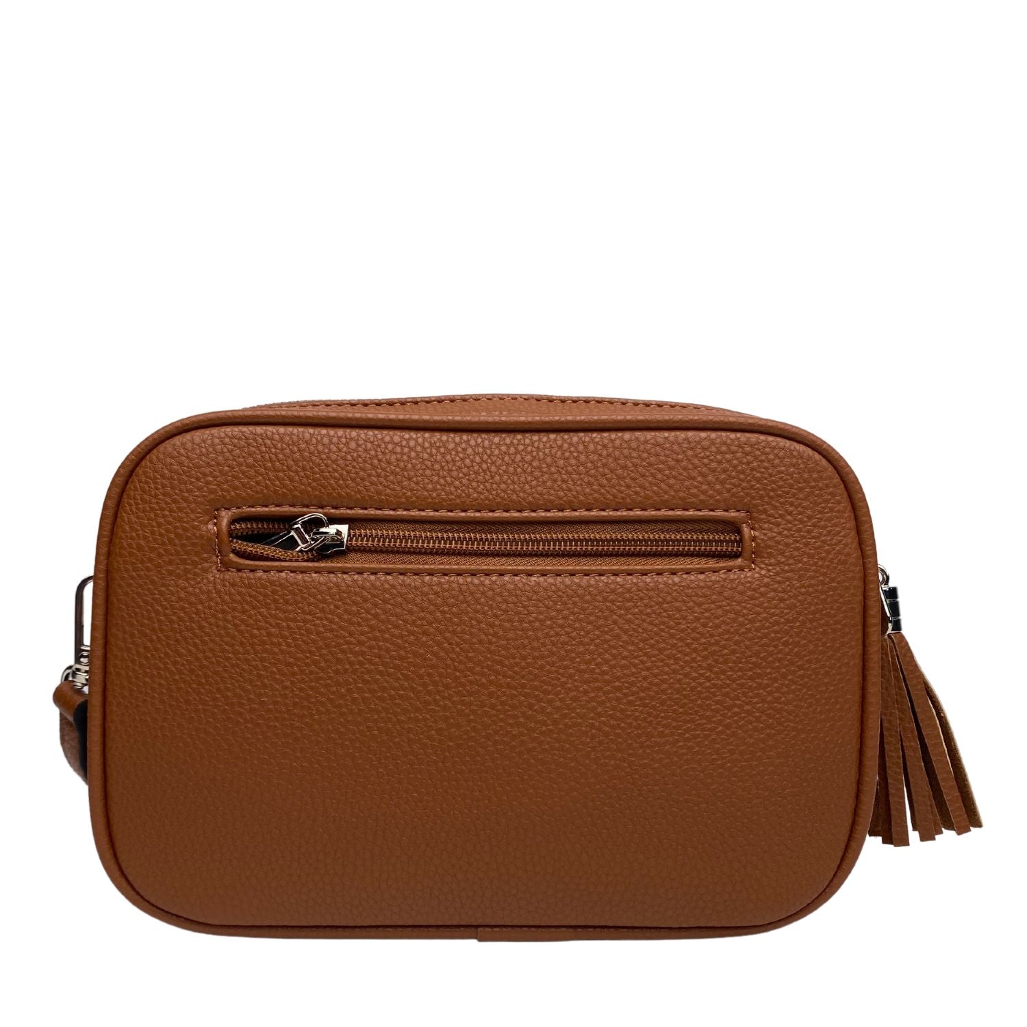 Flora & Co crossbodytassen dames F8035 Cognac achterkant