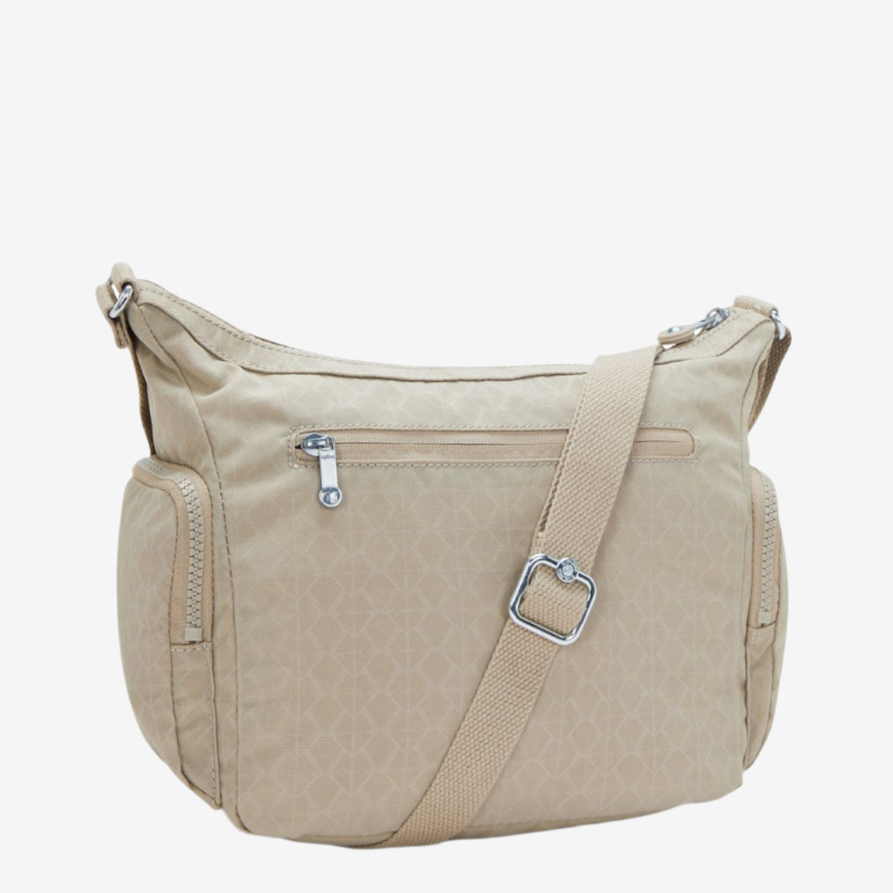 Kipling Crossbodytassen dames GABB S KPKI461196A1 Sign Beige Emb achterkant