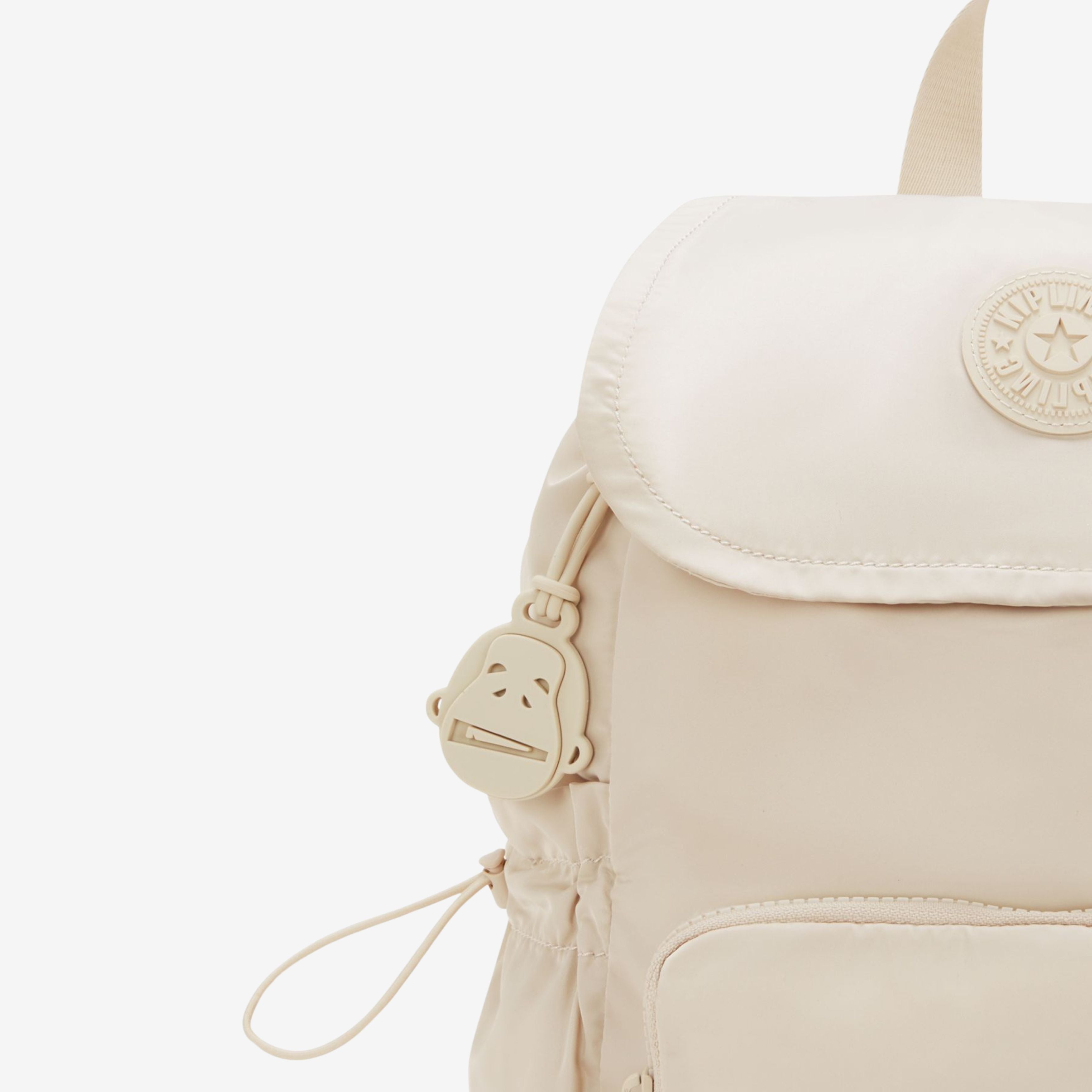 Kipling rugtassen dames Joetta KPKI57664RX1 Simply Beige aapje