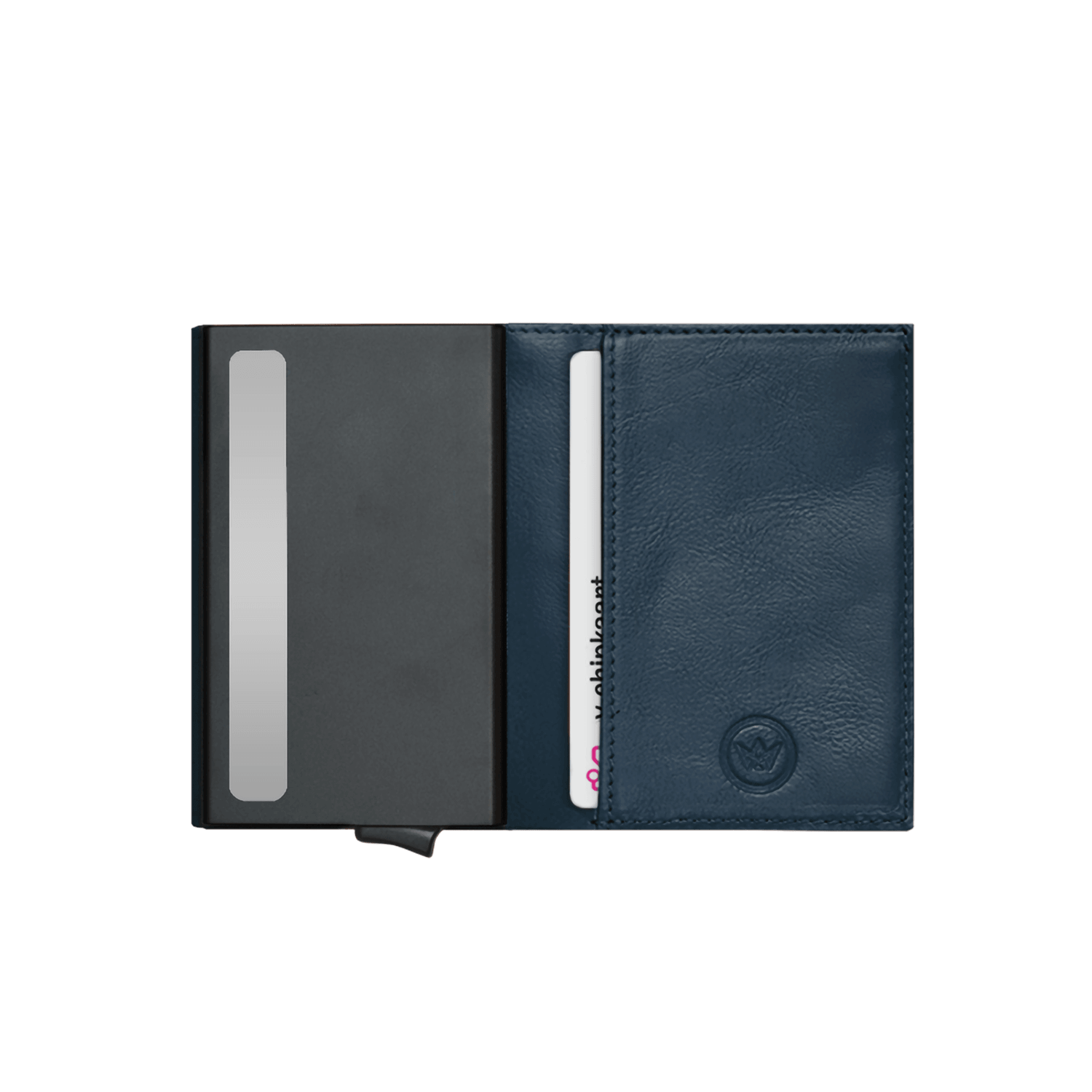 Prowallet pasjeshouder classic blauw binnenvak