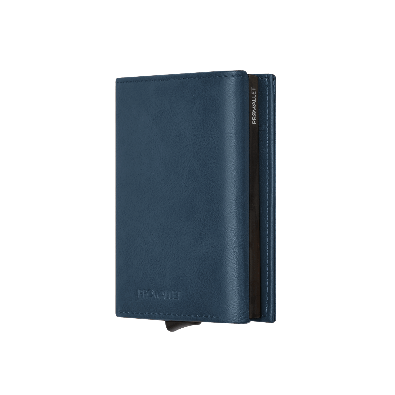 Prowallet pasjeshouder classic blauw zijkant