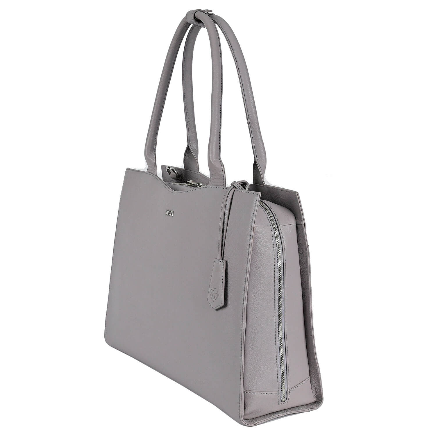 Socha Laptoptas Diamond Edition 15.6″ voor dames SO-D15 Grey zijkant