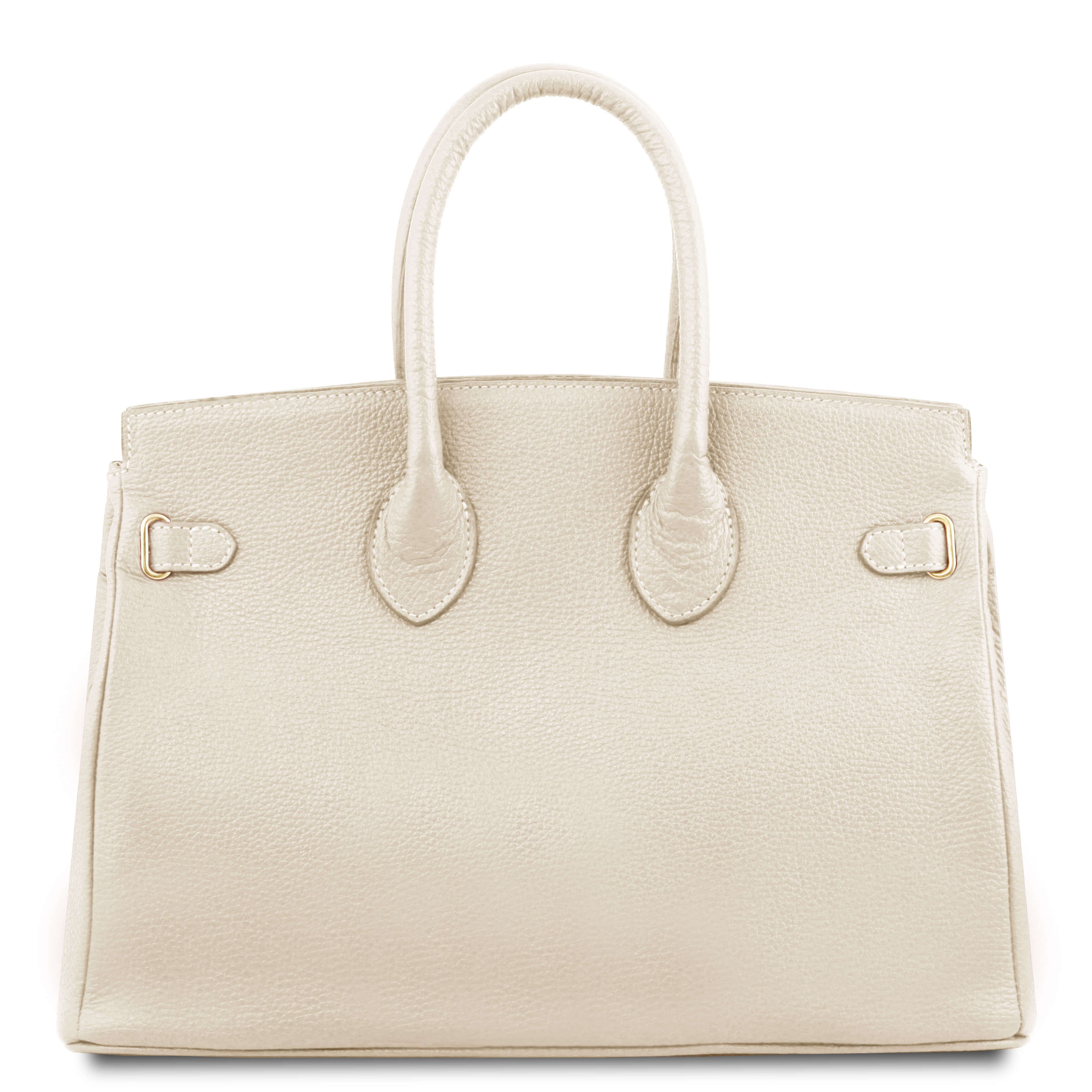 Tuscany Leather handtassen dames TL Bag TL141529 beige achterkant