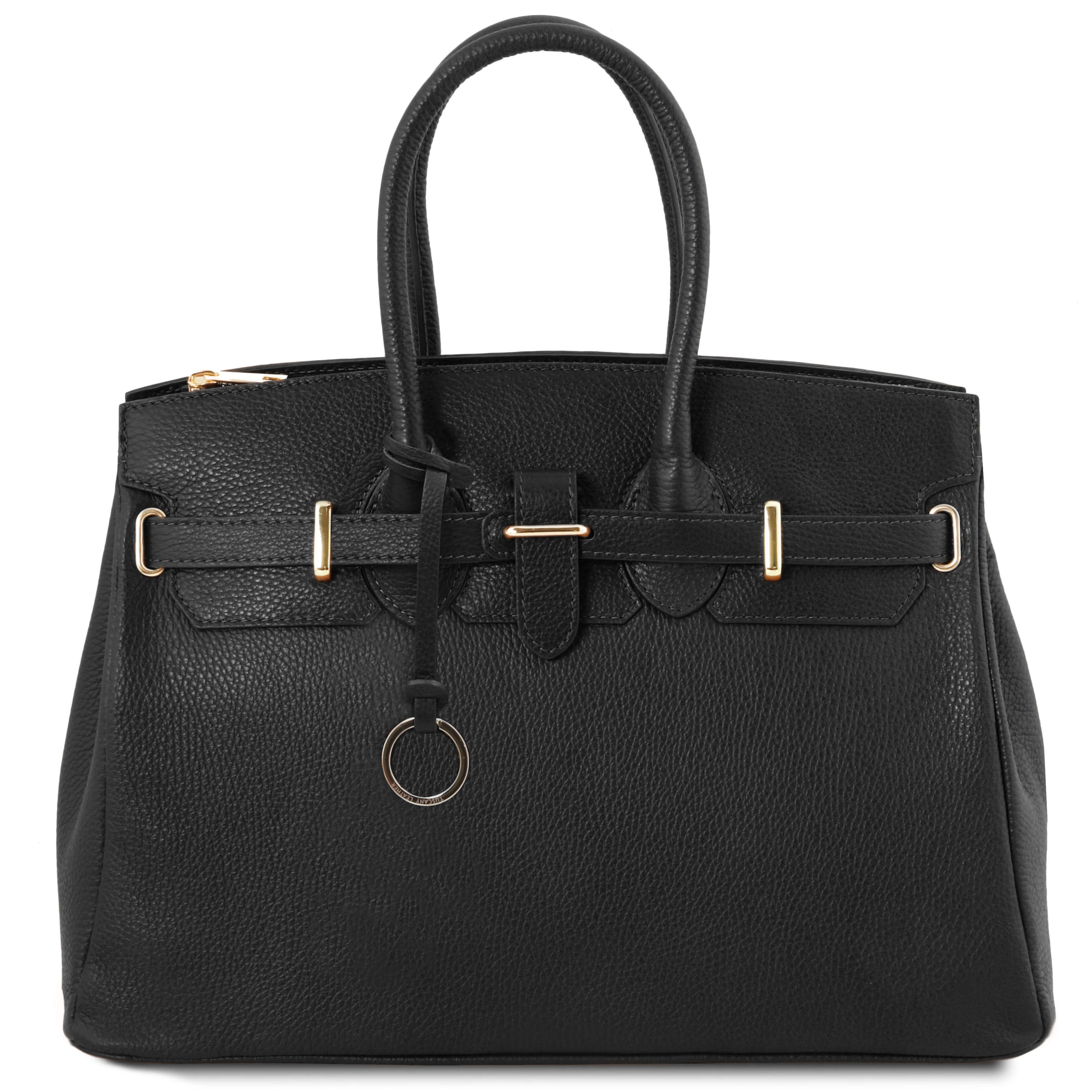 Tuscany Leather handtassen dames TL Bag TL141529 zwart 