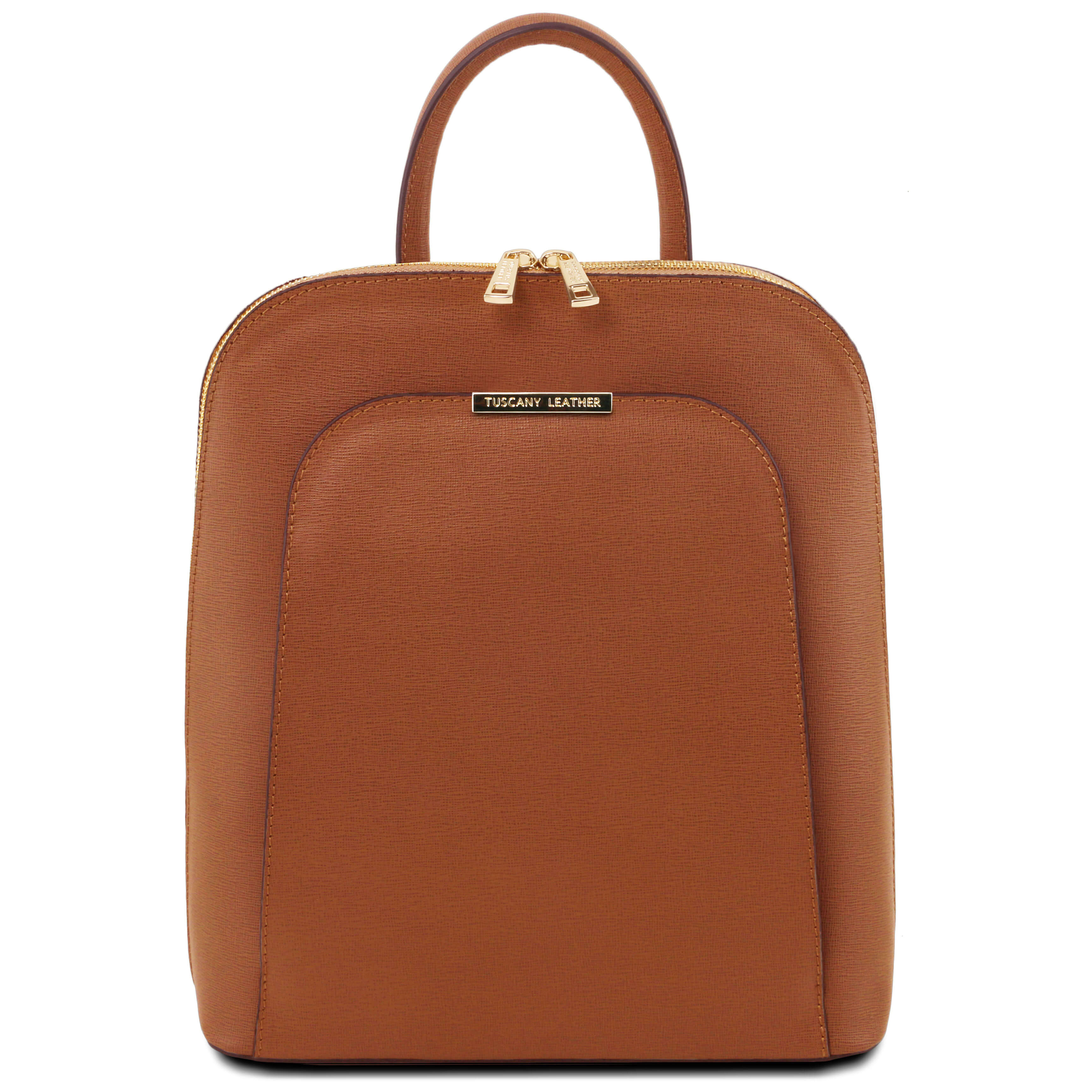 Tuscany Leather rugtassen dames TL Bag TL141631 cognac 