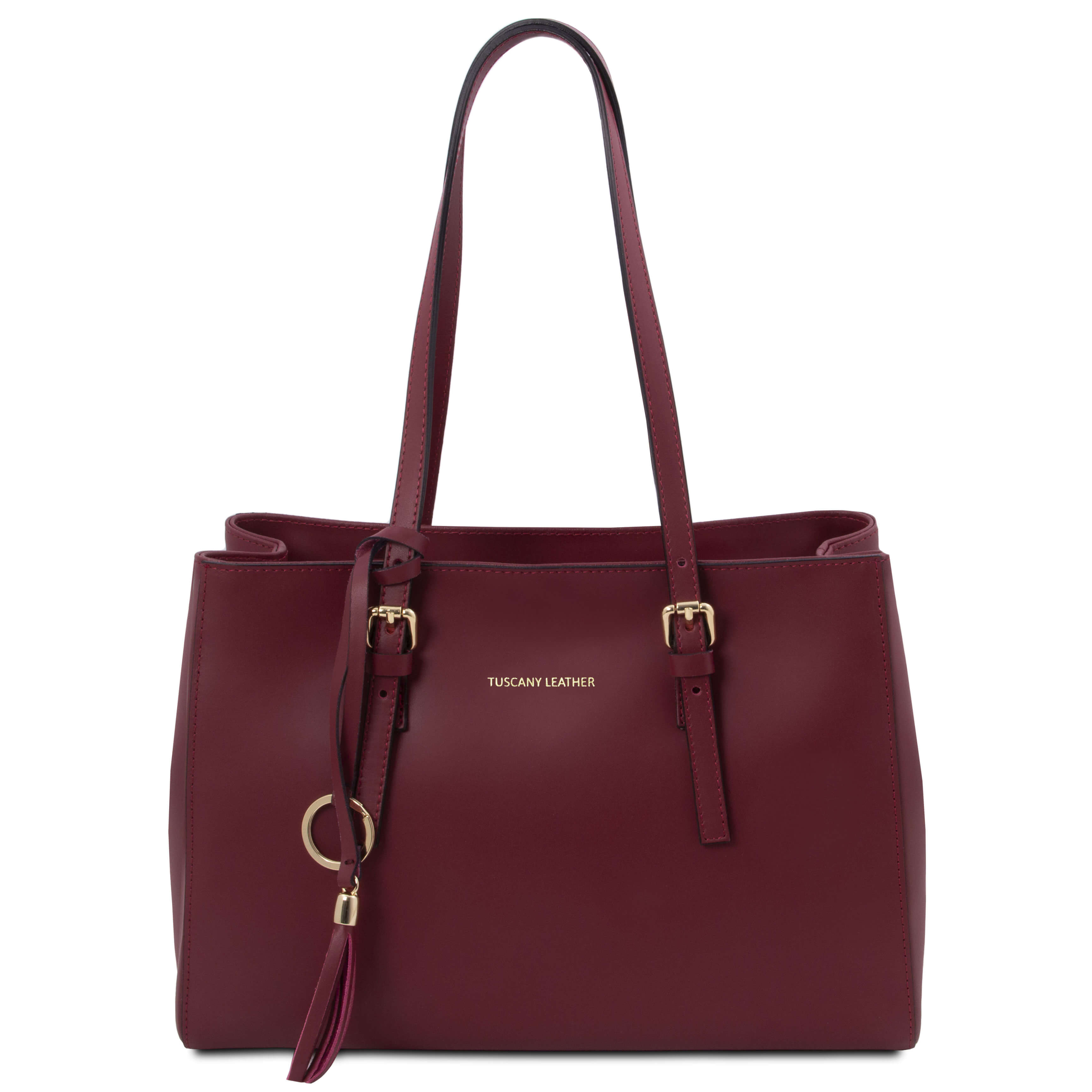 Tuscany Leather shoppers dames TL Bag TL142037 bordeaux 