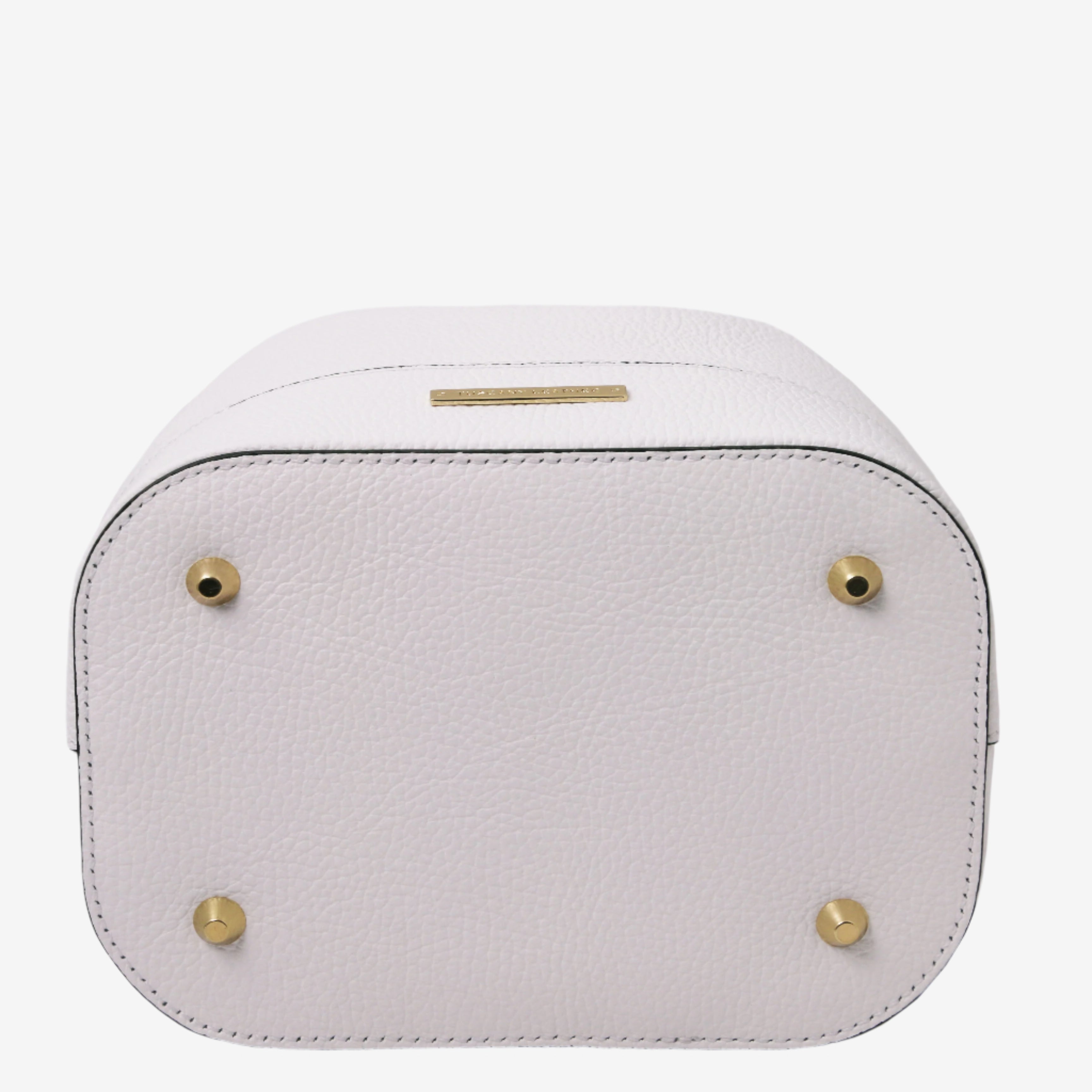 Tuscany Leather handtassen dames TL Bag TL142146 white onderkant