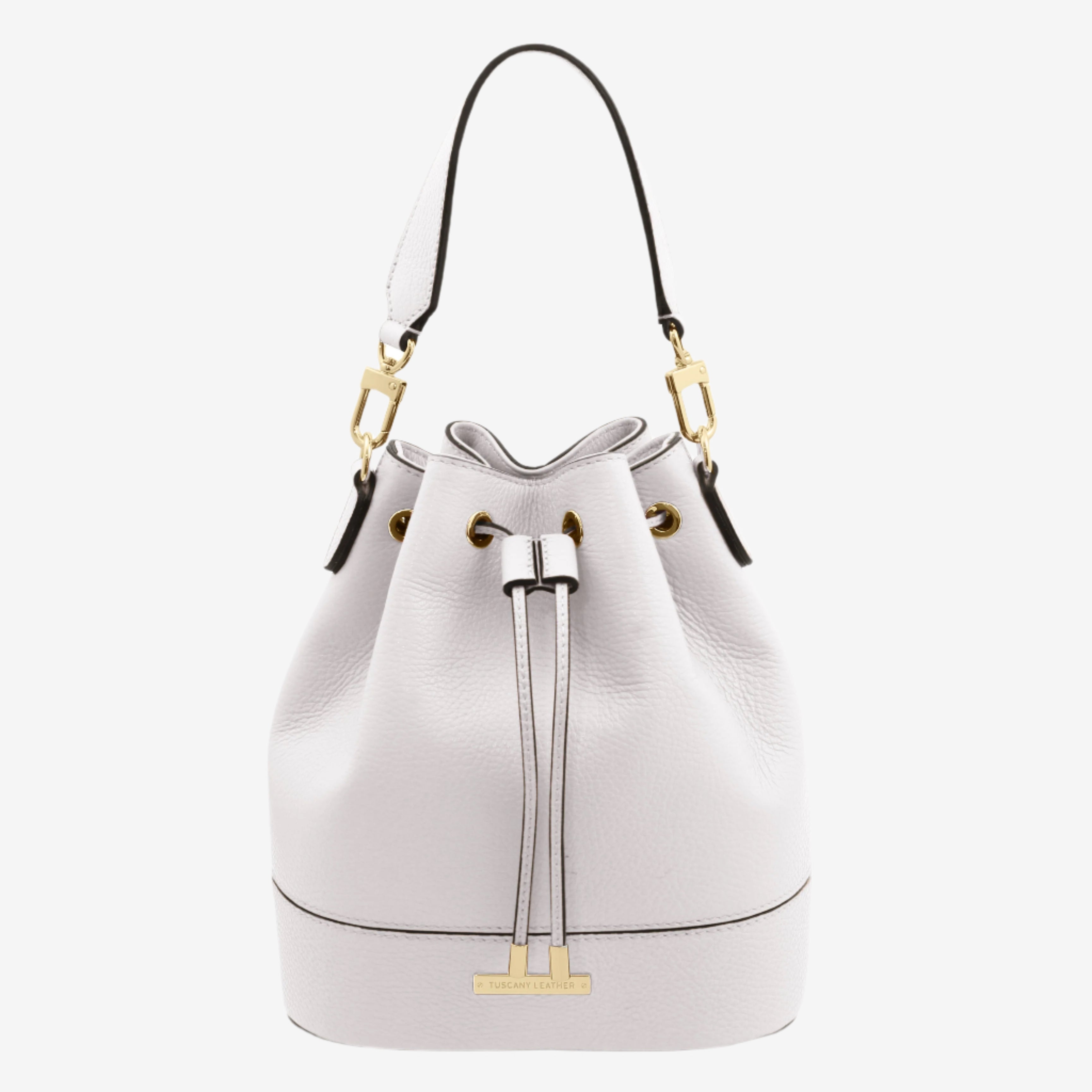 Tuscany Leather handtassen dames TL Bag TL142146 white 