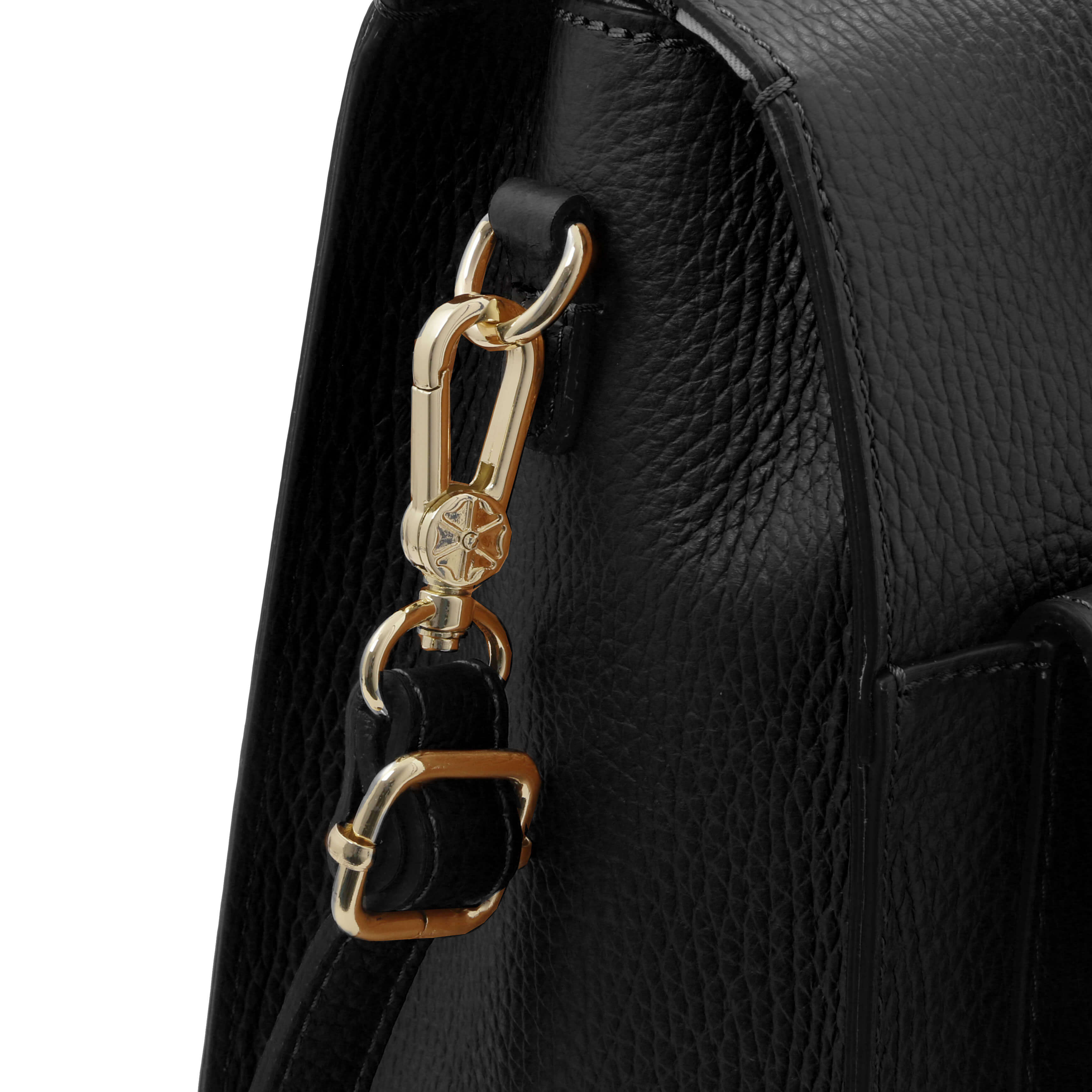 Tuscany Leather rugtassen dames TL Bag TL142211 zwart detail