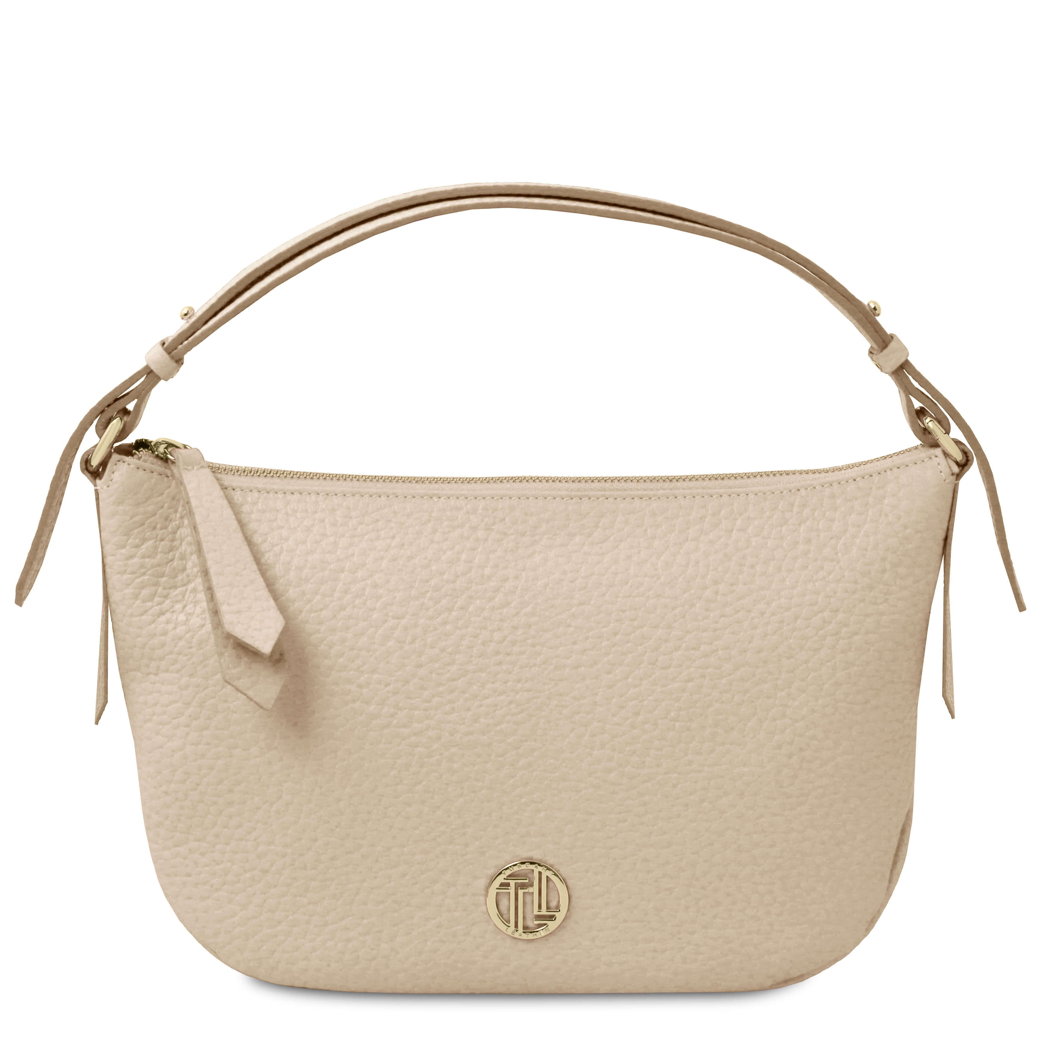 Tuscany Leather leren handtas MARGOT voor dames TL142386 beige 