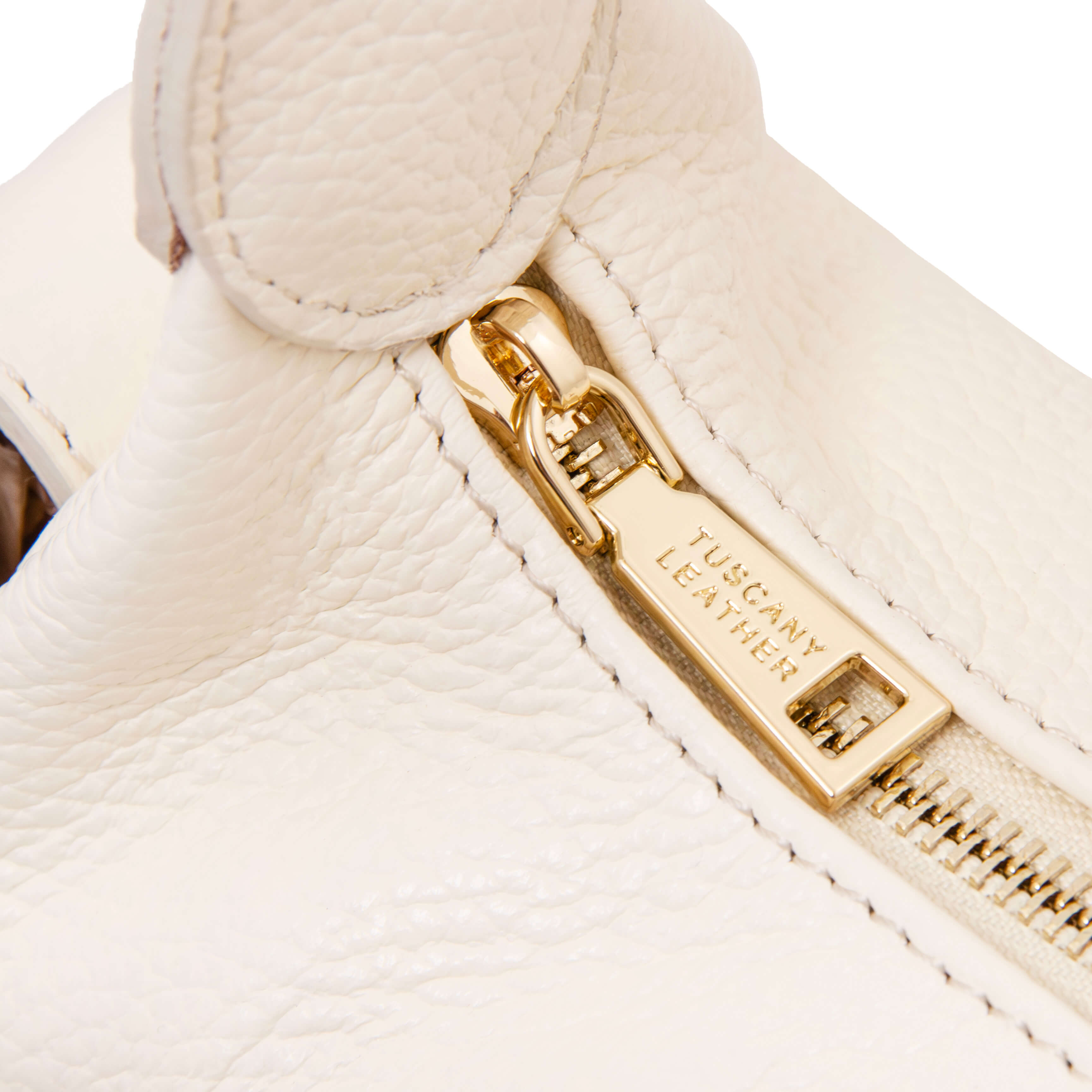 Tuscany Leather handtassen dames Olivia TL142396 beige rits