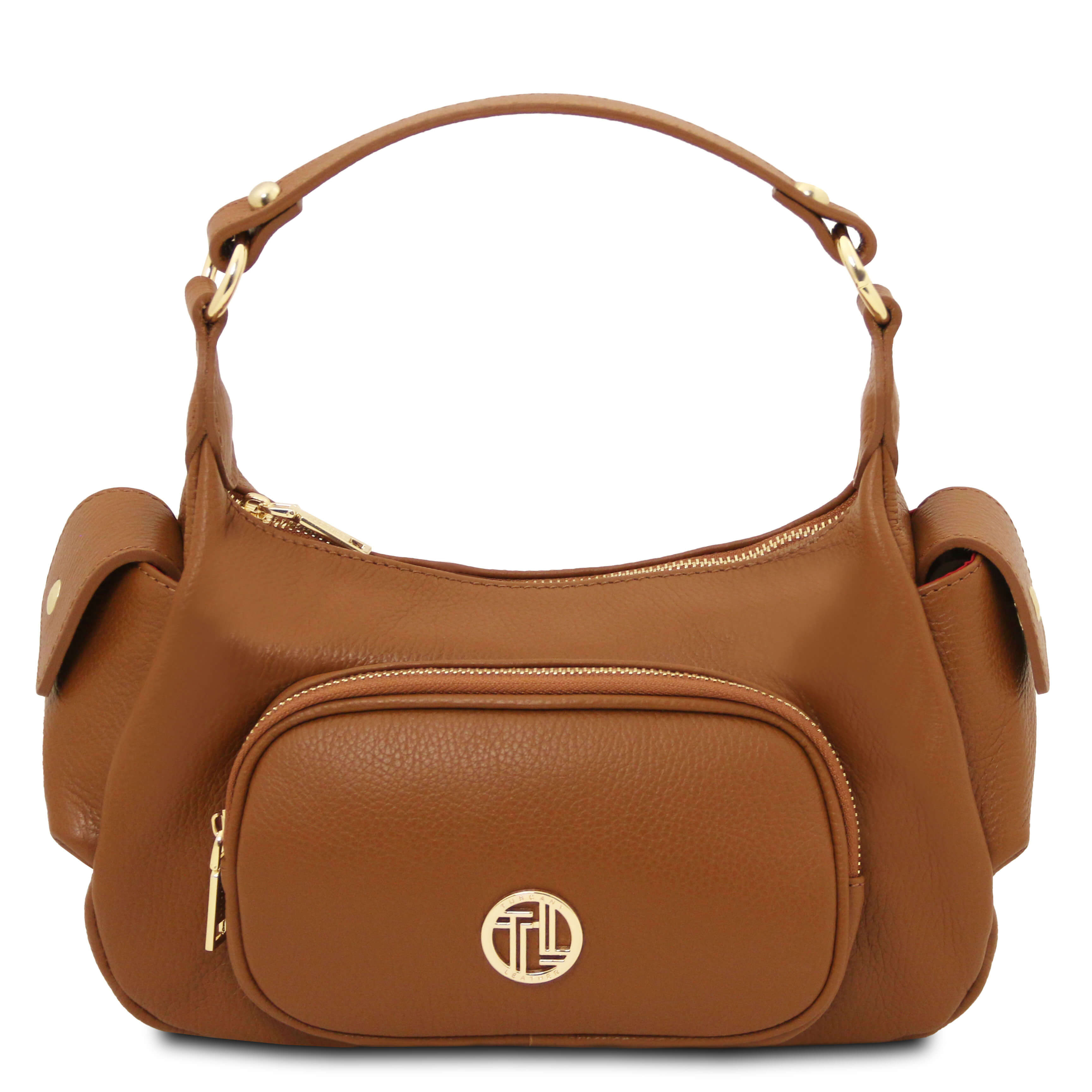 Tuscany Leather handtassen dames Olivia TL142396 cognac 