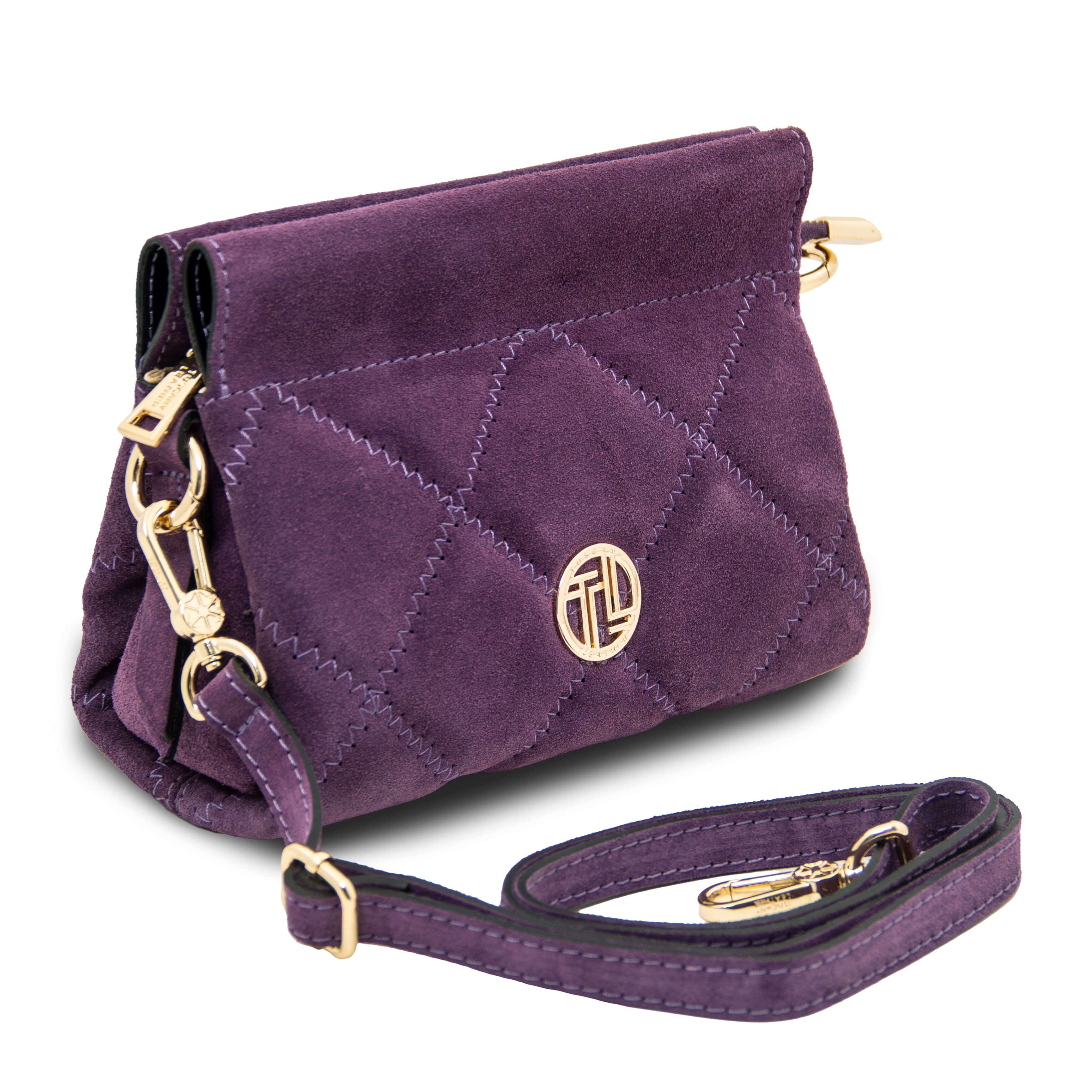 Tuscany Leather shoulder bag Eloise TL142400 purple